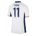 Maillot de foot Angleterre Phil Foden #11 Domicile vêtements Europe 2024 Manches Courtes